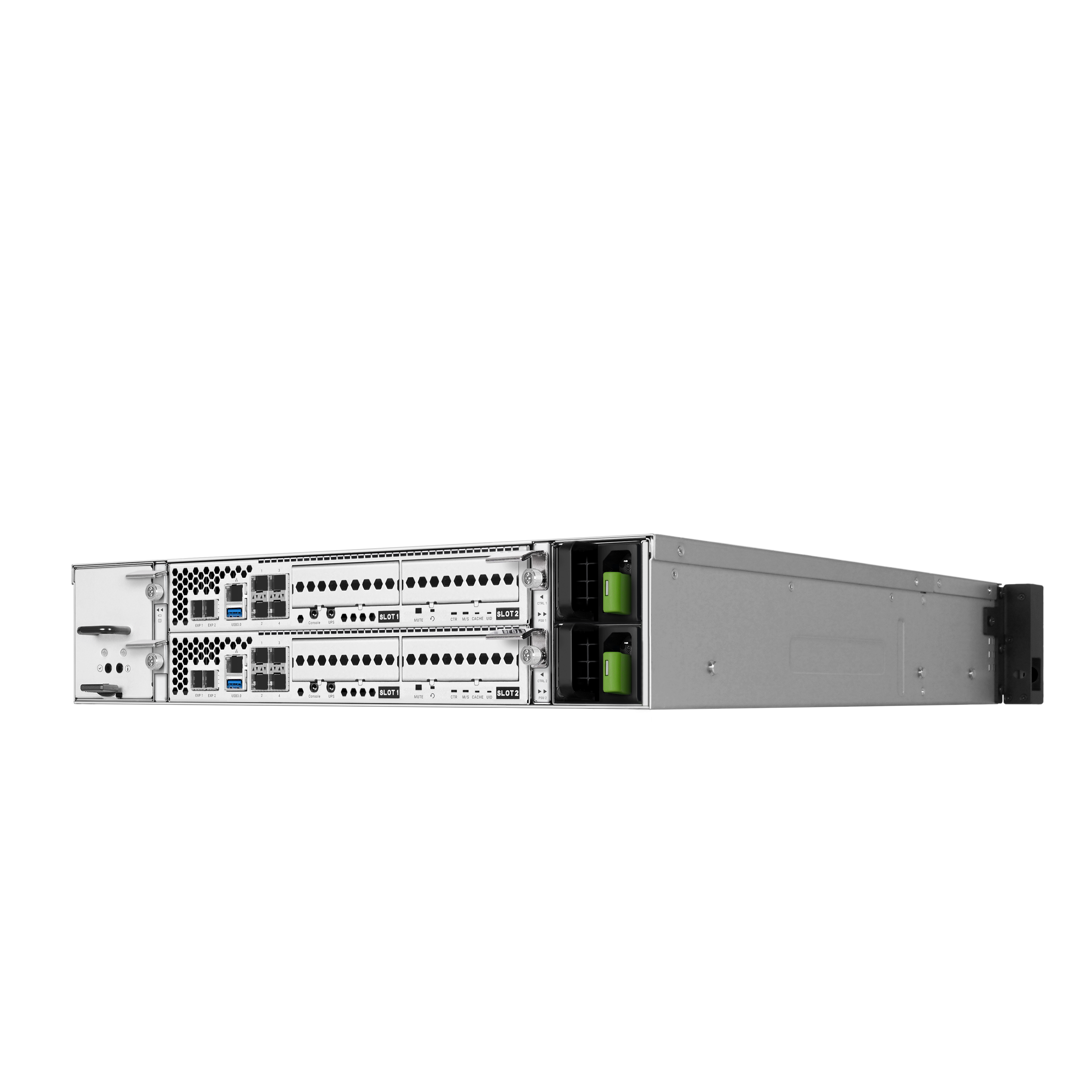 QSAN XCubeFAS XF5226 — rear three-quarter view