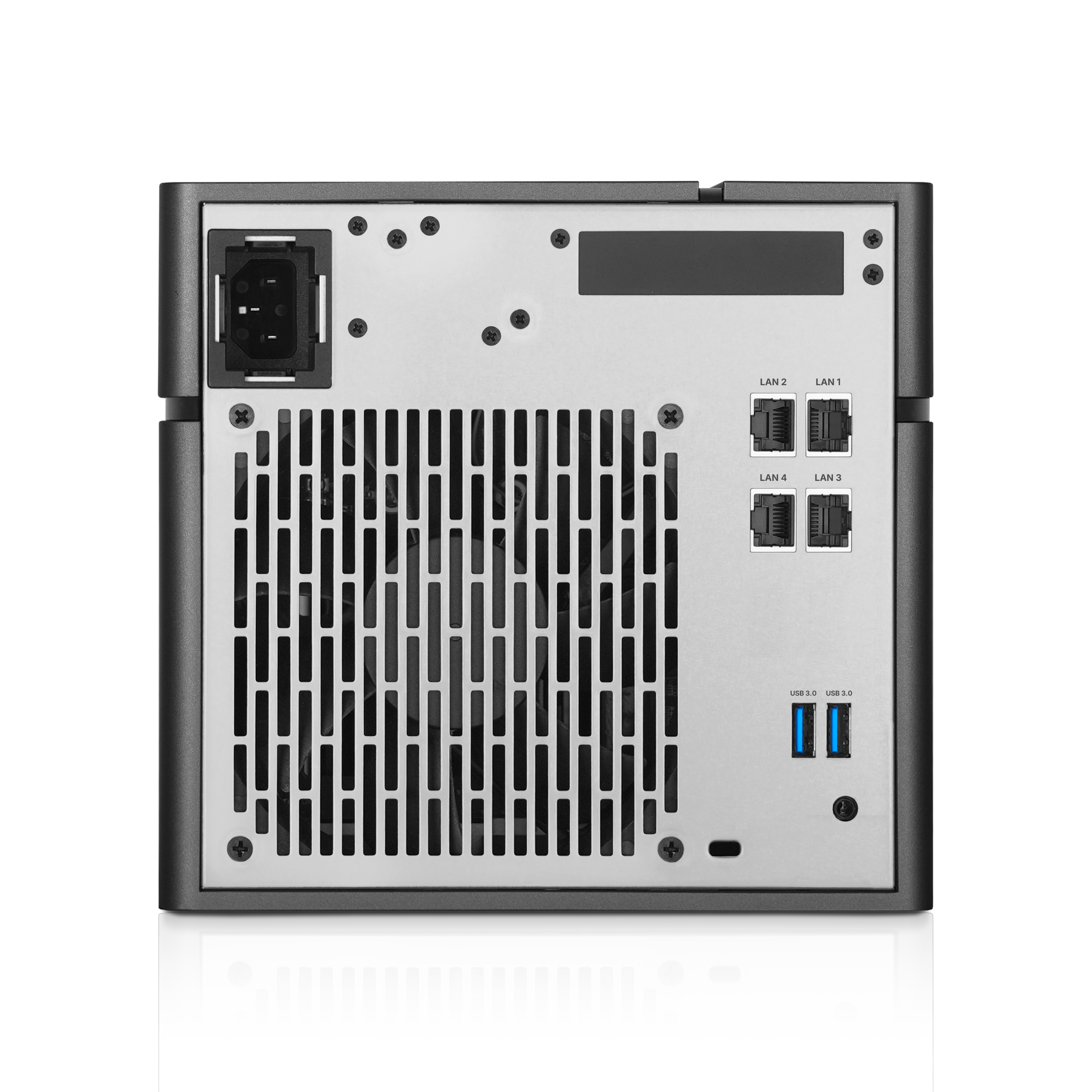 QSAN XN1205 — rear-three-quarter angle