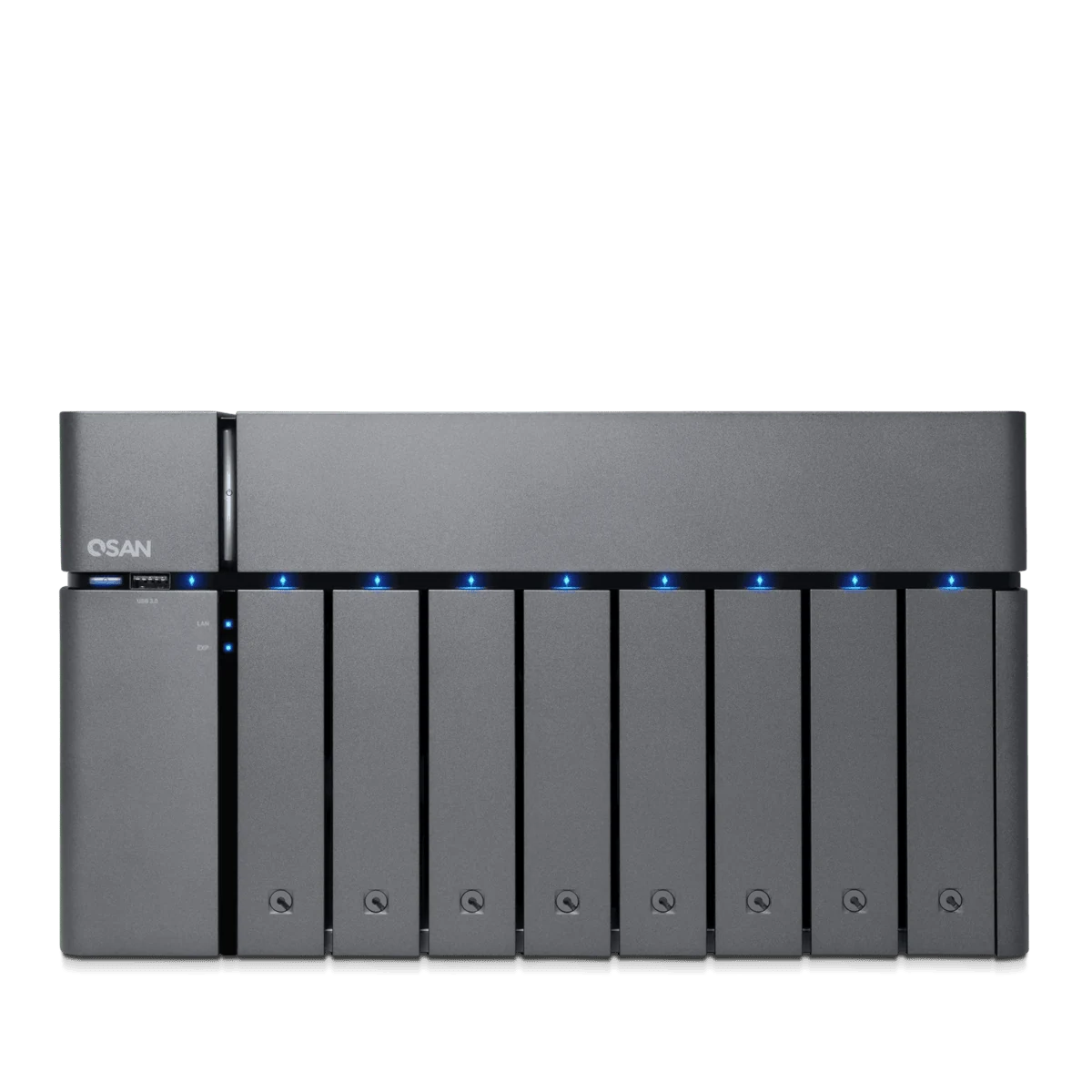 QSAN XN1209 — 9-bay workgroup desktop NAS